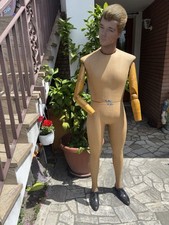 Uomo Manichino Antico Originale Prifo Milano Rarissimo Stupendo