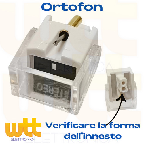 Puntina giradischi per ortofon - giradischi,