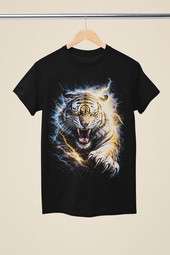 Maglietta ruggente tigre - maglietta,