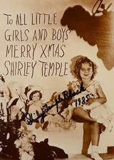 FOTO CARTOLINA SHIRLEY TEMPLE