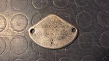 Targhetta devioluce Vespa Faro