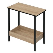 TAVOLINO DA CAFFE' CON 2 RIPIANI CONSOLLE SALVASPAZIO SOGGIORNO CAMERA DA LETTO