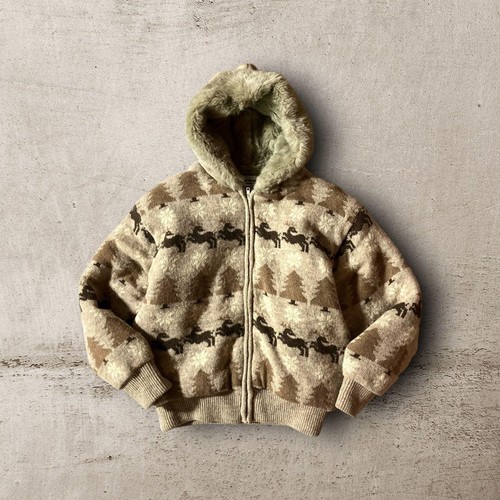 Giacca maglia lana - , cowichan