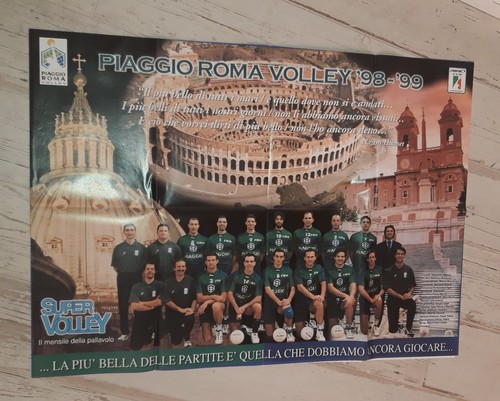 Poster piaggio roma - piaggio, volley
