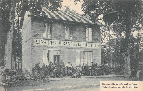 Cpa sainte genevieve des - cpa,