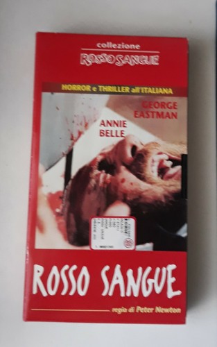 Vhs rosso sangue film joe - rosso,