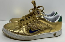 Nike Court Tradition 2 Premium 'Metallic Gold' Taglia 7 Sneakers Mondiali Italia