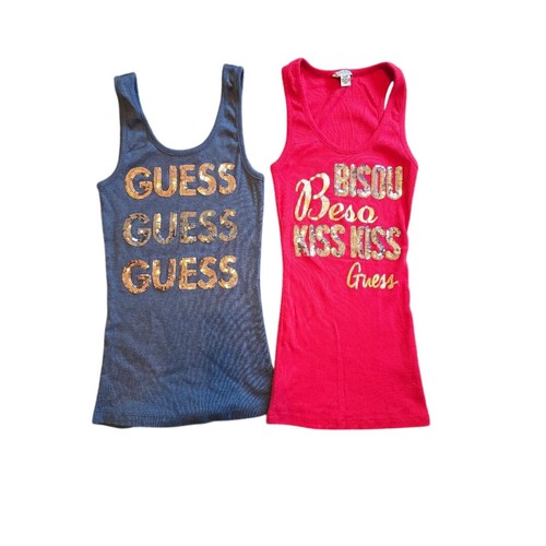 Confezione canotta y2k guess - confezione,