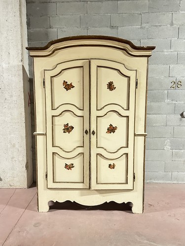 Armadio antico laccato stile - armadio,