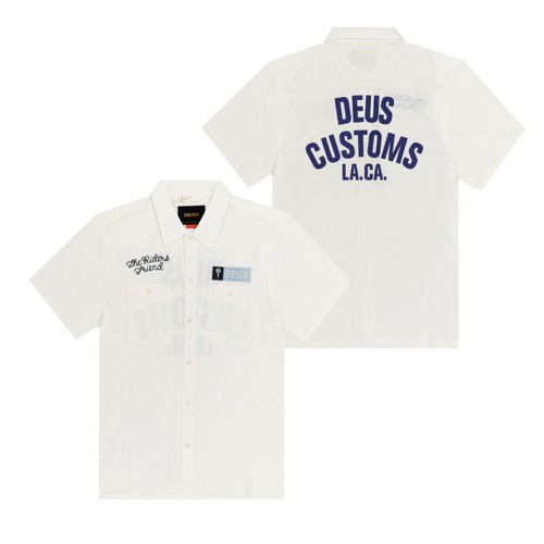 Camicia bianca cotone deus - cotone, ex