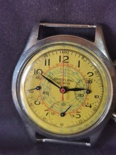 Chrono  Breitling 3 registri Venus 178  anni 30