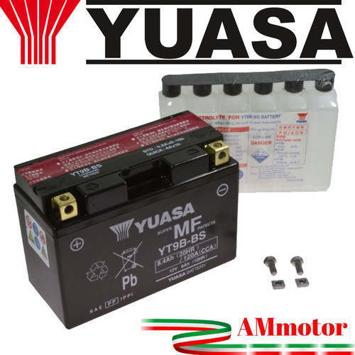Yuasa yt9b batteria yamaha - yuasa,