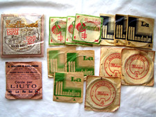 LOTTO CORDE PER MANDOLINO MANDOLA LIUTO - RESTAURO ANTICHI STRUMENTI MUSICALI