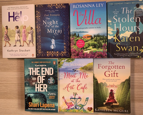 Female author book - bundle,