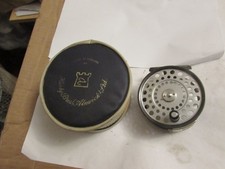 mulinello da pesca a mosca salmone eccellente raro antico resistente alnwick zenith silent check