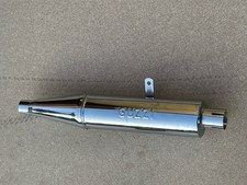 Marmitta cromata Moto Guzzi Sport 15 GTV BITUBO scarico muffler