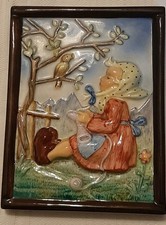 Placca In Ceramica Smaltata