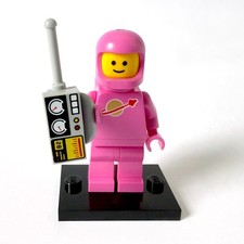 LEGO Space Classic Spaceman Minifigure Astronauta Rosa Lenny TLM108 Originale NUOVO