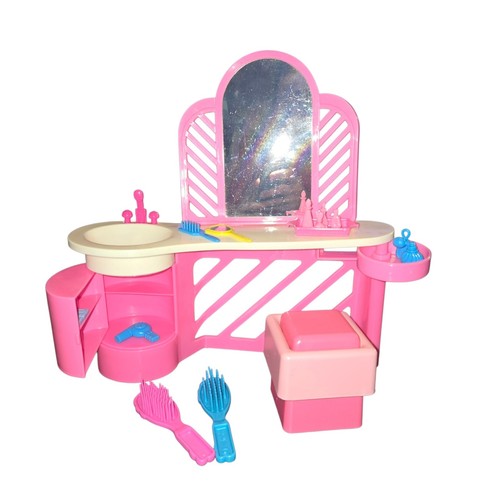 Mattel barbie vanity lavandino - barbie,