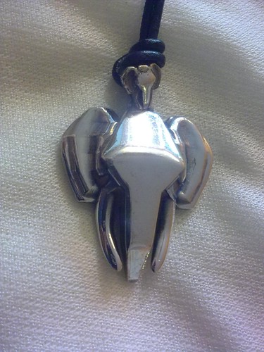 Collana ciondolo elefante - collana,