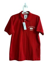 Lacoste NWT Red Short-Sleeve