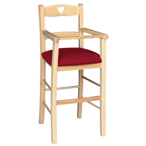 Seggiolone legno color - in,