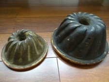 2 antichi stampi torta cuore