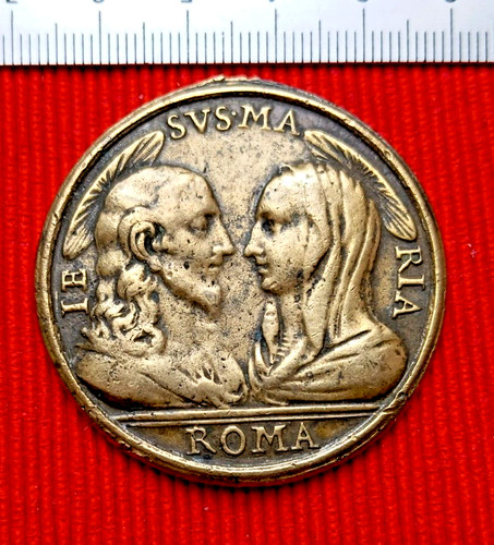Antica medaglia devozionale - antica,