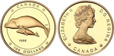 Kanada 100 dollari - kanada, oro