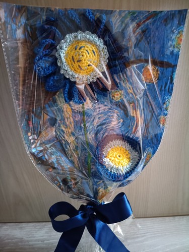 Girasole van gogh realizzato - girasole,