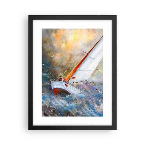 Poster 30x40cm barca vela - barca, a