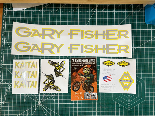 Adesivo gary fisher kaitai - gary,