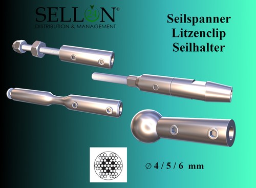 Filettato litzenclip tendicavo - filettato,
