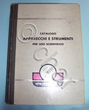 Catalogo Carlo Erba Apparecchi e Strumenti Scientifici 1957 RARITA'