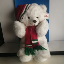 ORSO BIANCO CUFFIA E SCIARPA