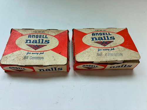 Lotto scatole unghie vintage