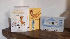Cassette audio bambi walt - cassette, bambi,