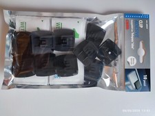 10 Supporti Gancio Adesivio