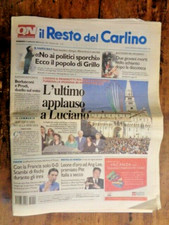 il Resto del Carlino 9/9/2007 Morte di LUCIANO PAVAROTTI