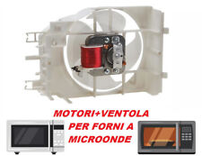 MOTORINO + VENTOLA - RICAMBI ORIGINALI PER FORNI A MICROONDE - MODELLI VARI