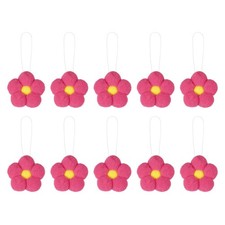 10 Pezzi Fiori Feltro per