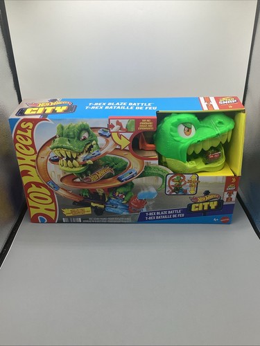 Hot wheels diecast city - diecast, t-rex