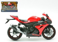MODELLINO MOTO STATICO KINSMART SUZUKI GSX-R1000R ROSSO MODELLISMO SCALA 1:12