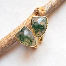 Gemelli agata muschio oro - gemelli,