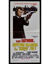 locandina ISPETTORE CALLAGHAN clint eastwood il caso scorpio è tuo B329