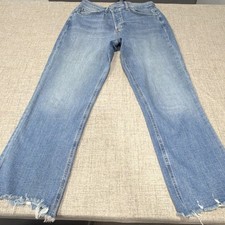 ZARA Light Wash Blue Denim