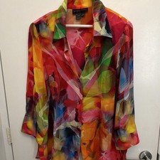 Blusa di seta Nina McLemore