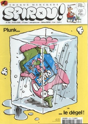 Spirou 3701 plunk le - spirou, n°3701