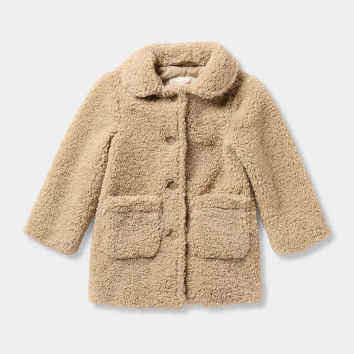 Cappotto pile teddy - in,