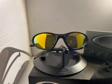 Oakley Minute custom matte blk/ fire iridum polar lens no XX romeo juliet scar